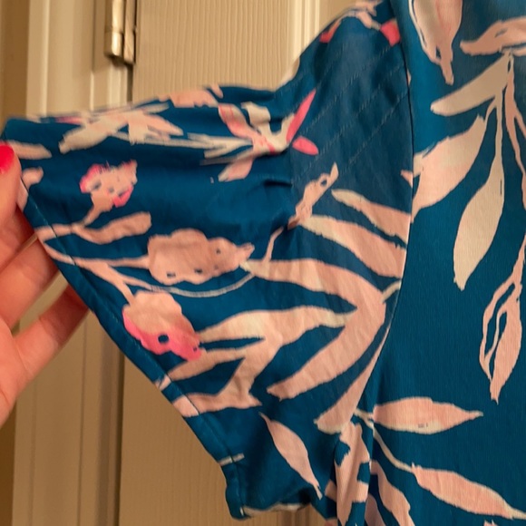 Lilly Pulitzer Marah Dress Tidal Wave - Picture 4 of 4